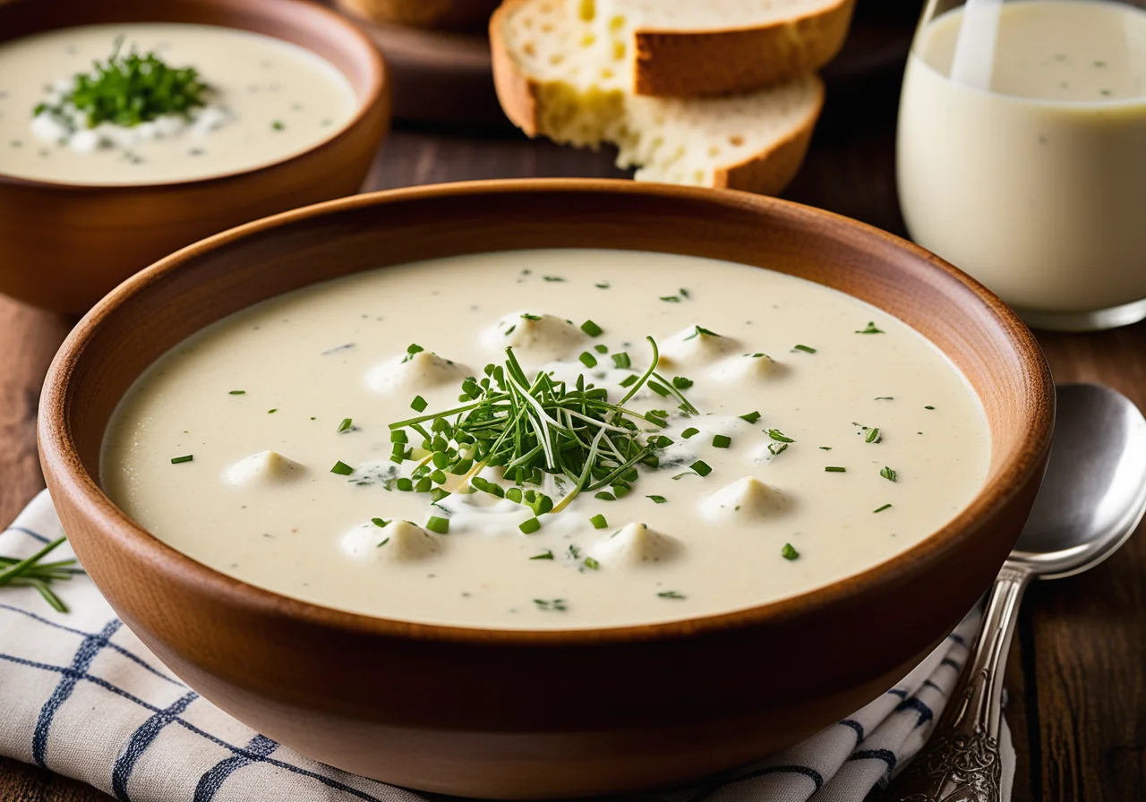 Cauliflower Gorgonzola Soup