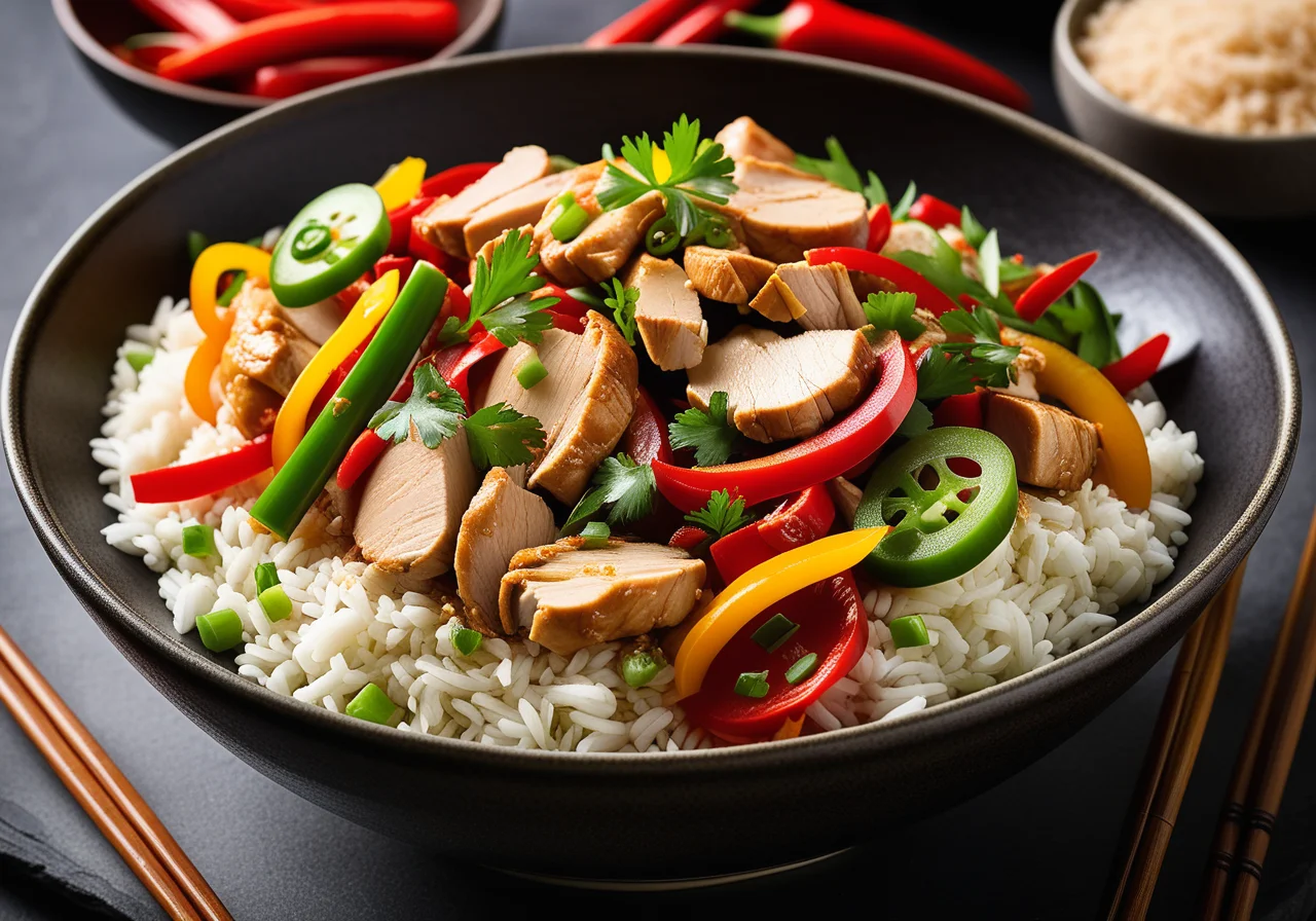 Chicken Vegetable Stir‑Fry