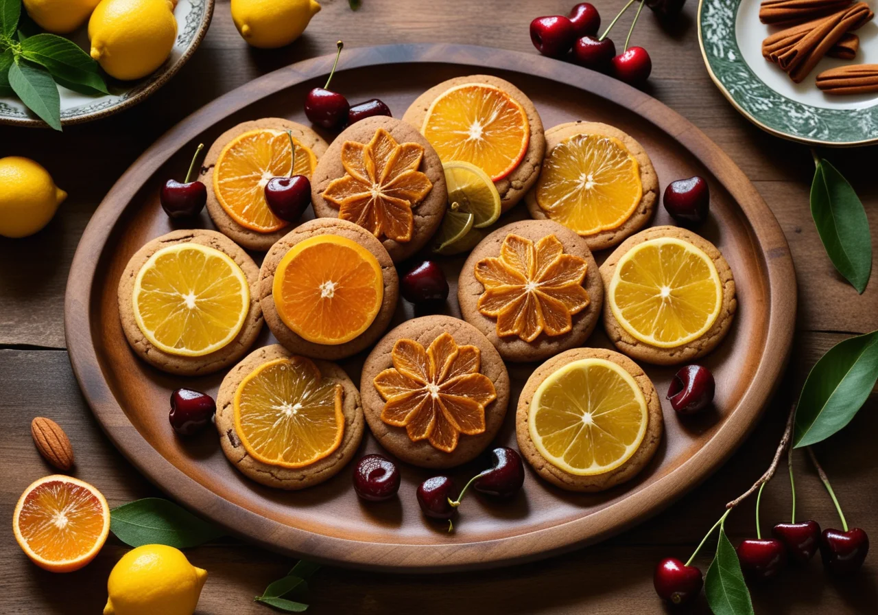 Lebkuchen with Candied Fruits
