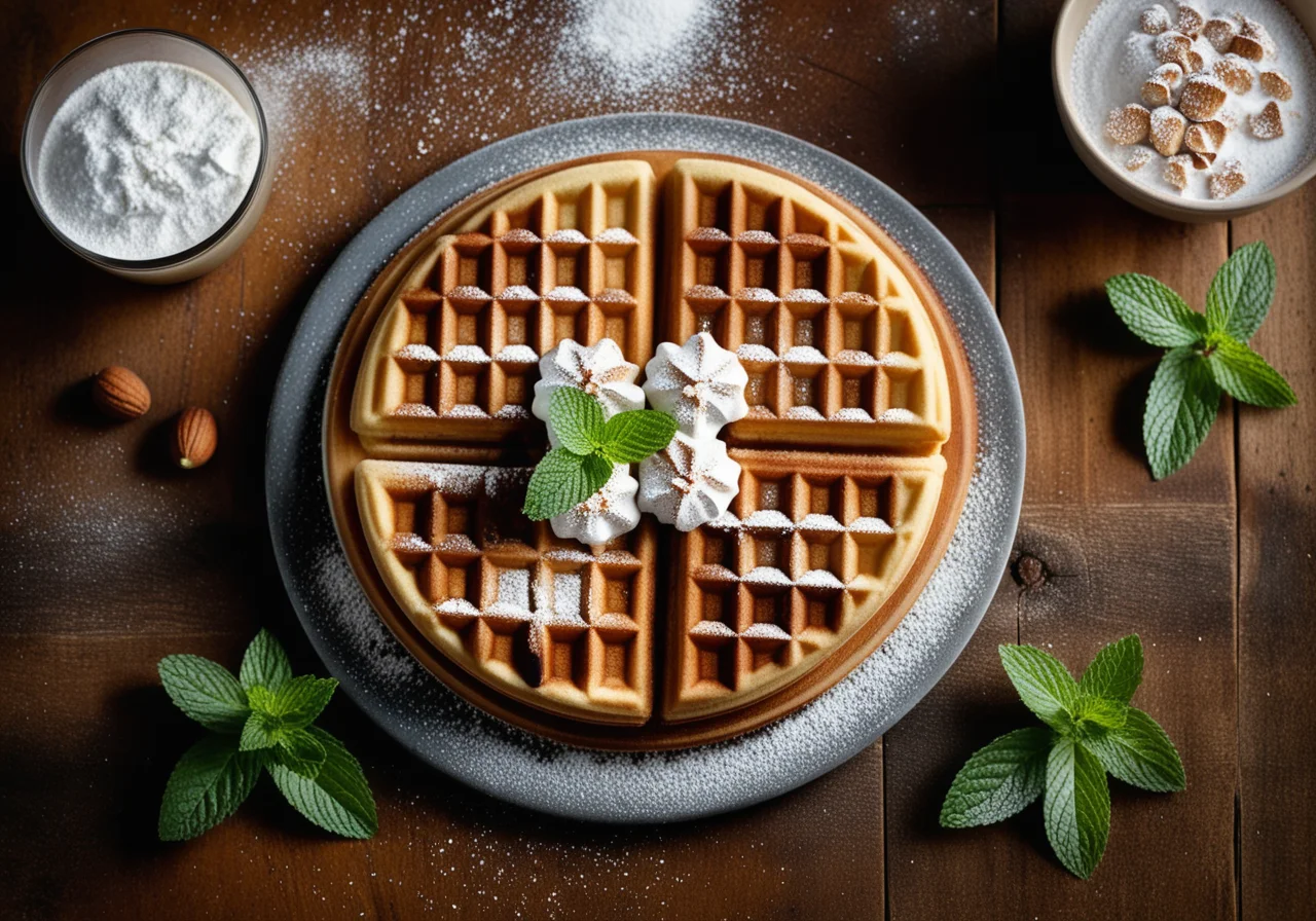 Hazelnut Waffles