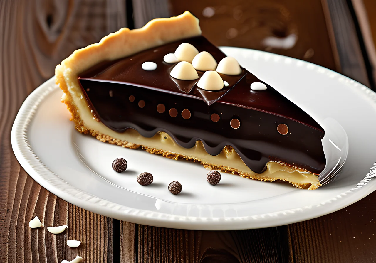 Mazurek with Chocolate Glaze (Polish Easter Cake)