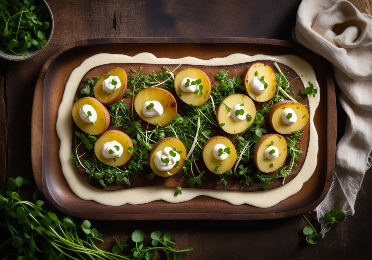 Oven Potatoes with Mascarpone Cream