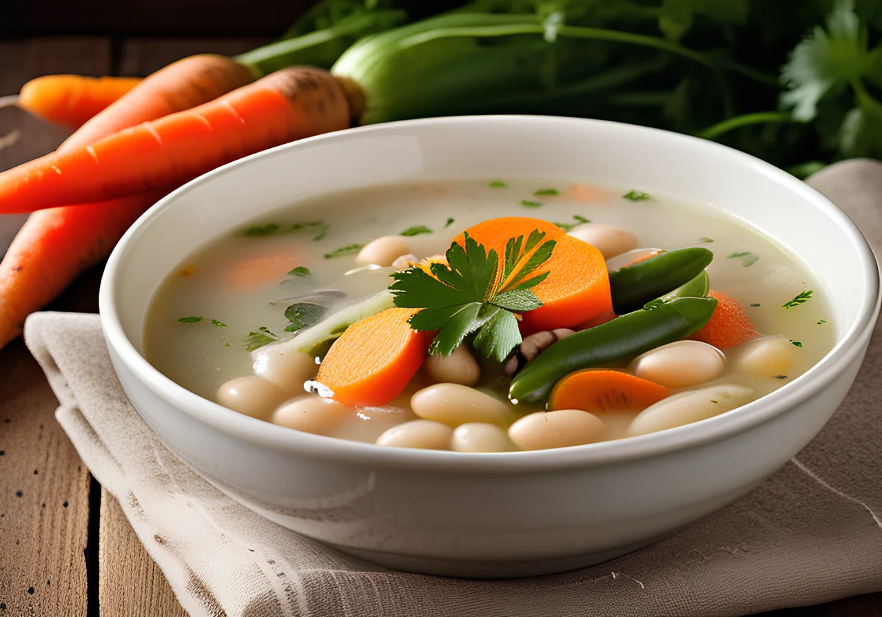 White Bean Vegetable Soup