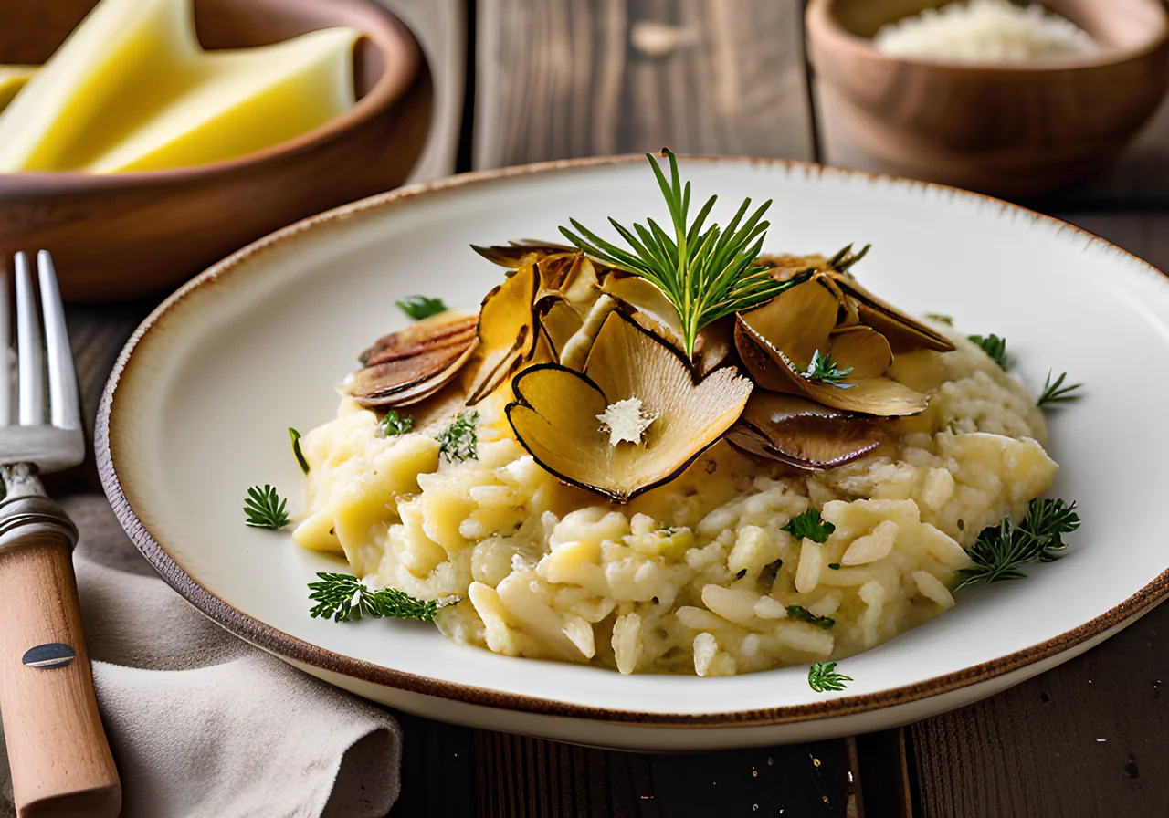 Jerusalem Artichoke Risotto