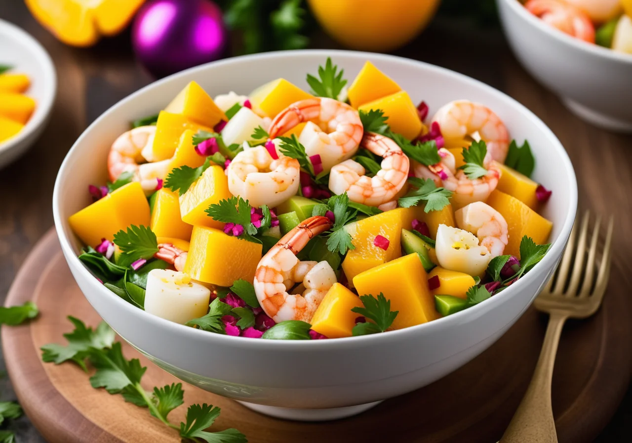 Christmas Seafood Salad