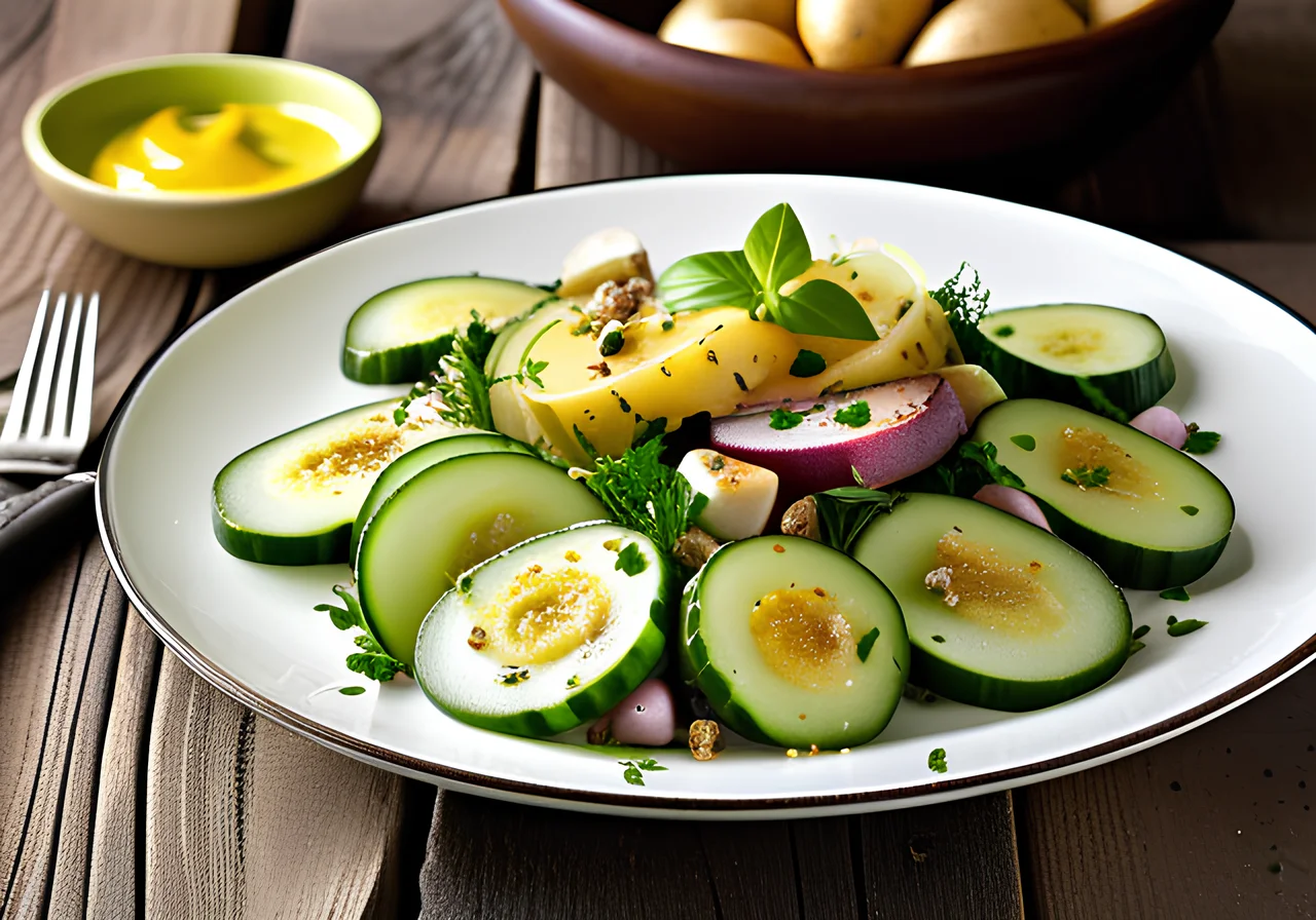 Potato Salad with Pickles