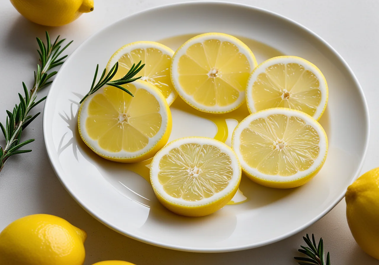 Marinated Lemon Slices