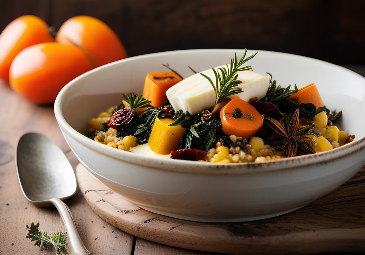 Vegetable Casserole with Millet