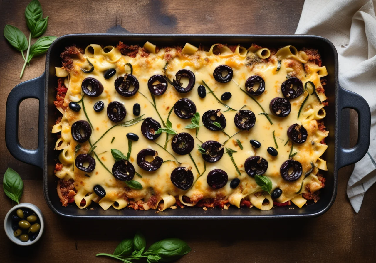 Noodle Vegetable Gratin