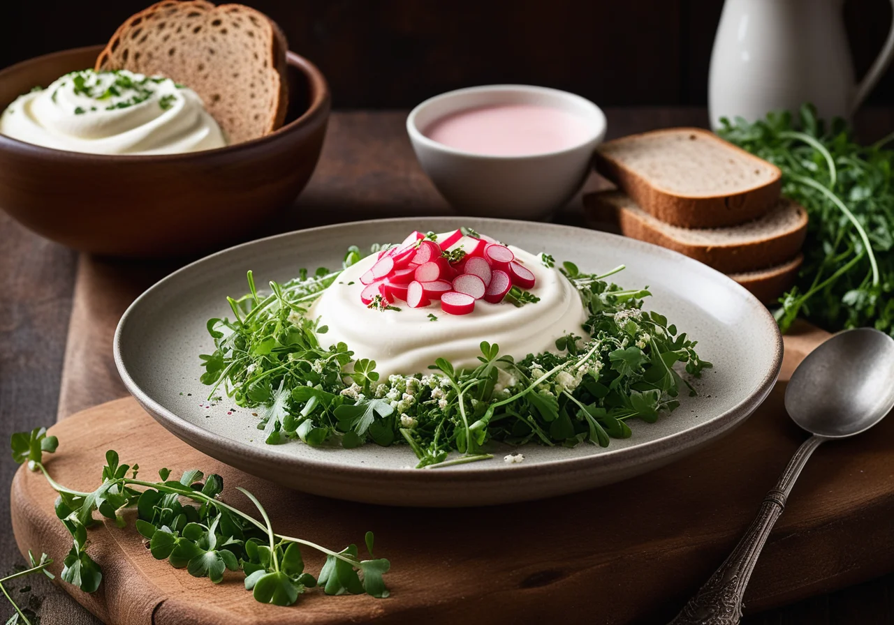 Radish Cress Quark