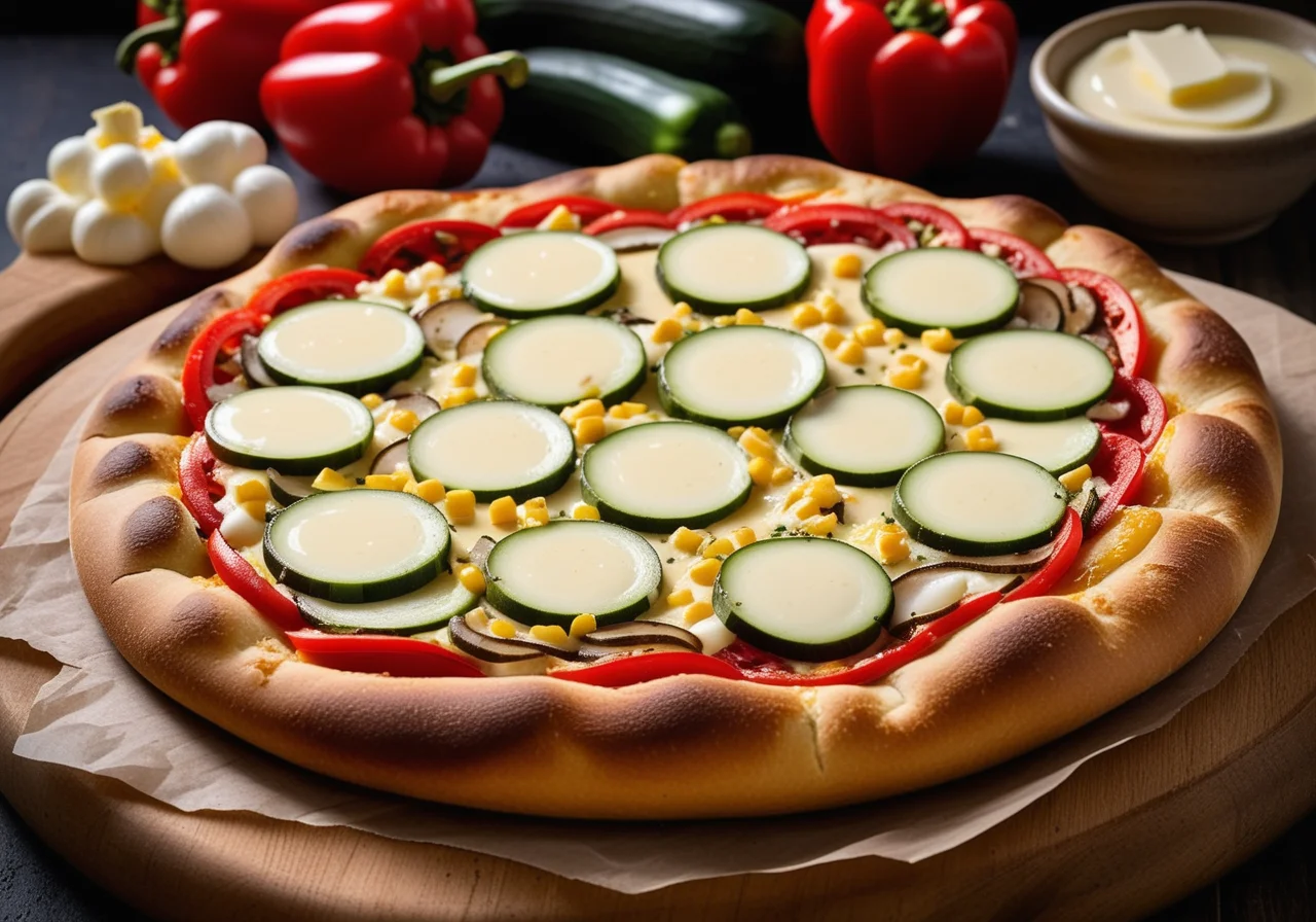 Quick Vegetable Pizza