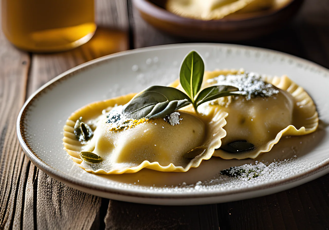 Spinach Ravioli