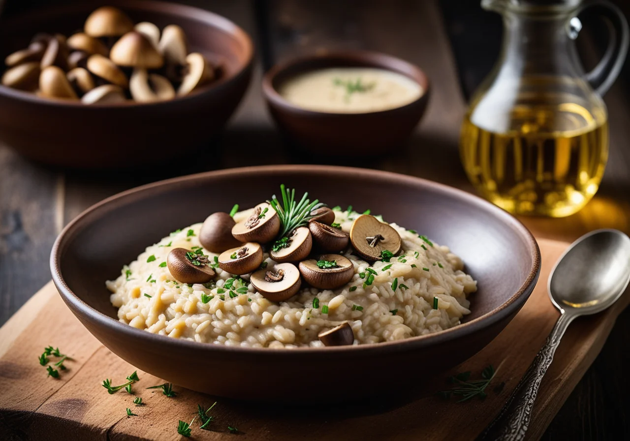 Risotto with Wild Mushrooms