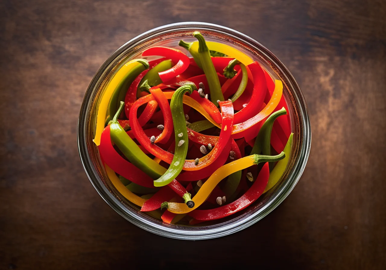Pickled Bell Peppers