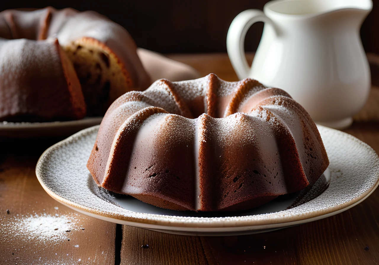 Simple Chocolate Cake with Cocoa