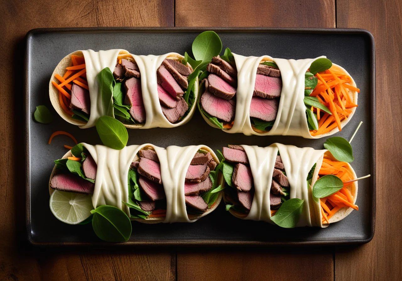 Roast Beef Wraps
