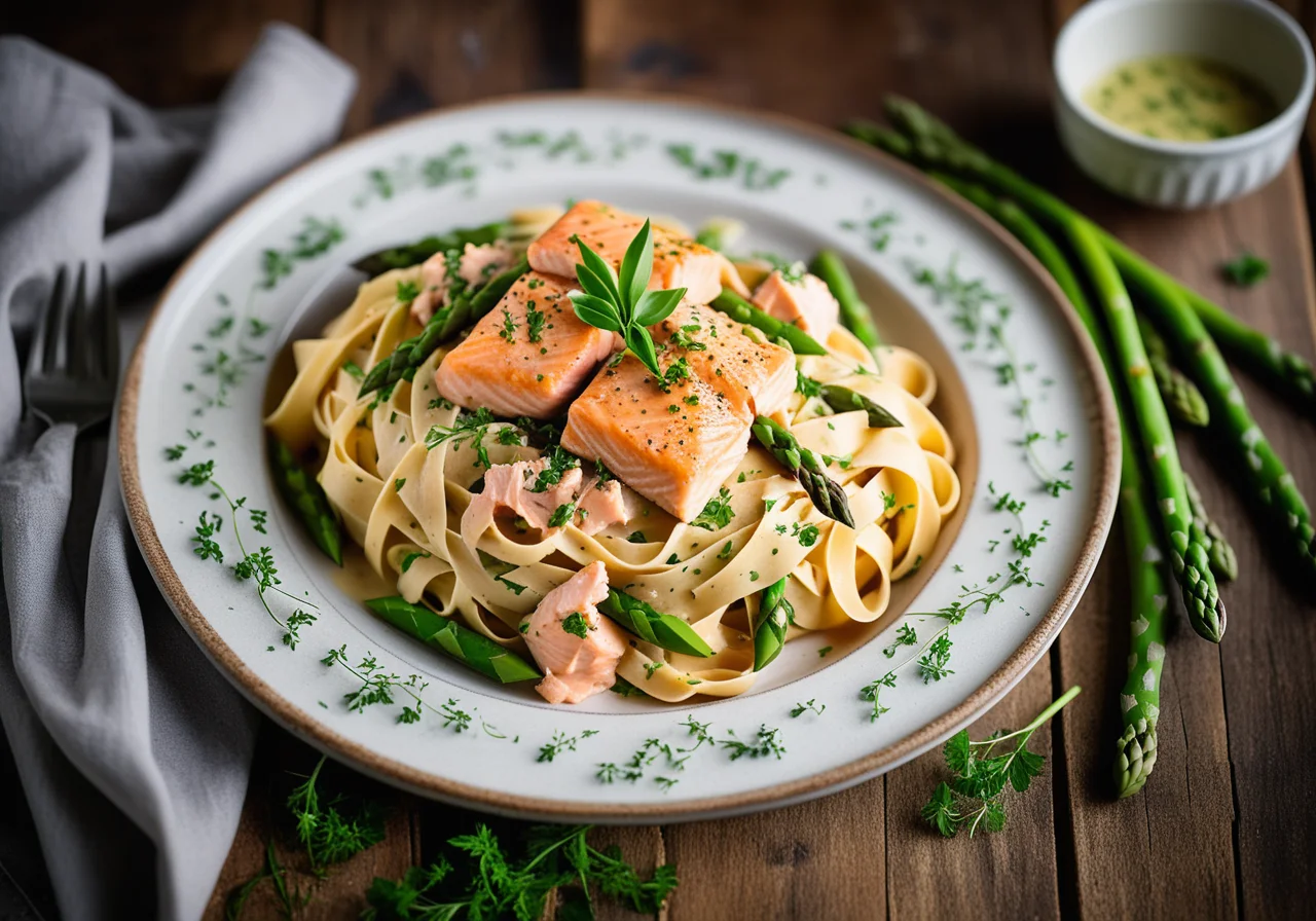 Pasta with Salmon