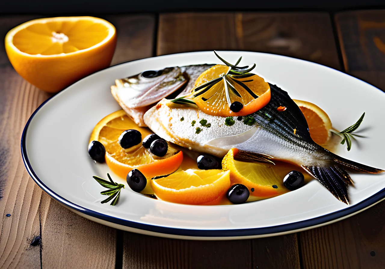 Sea Bream with Citrus Sauce
