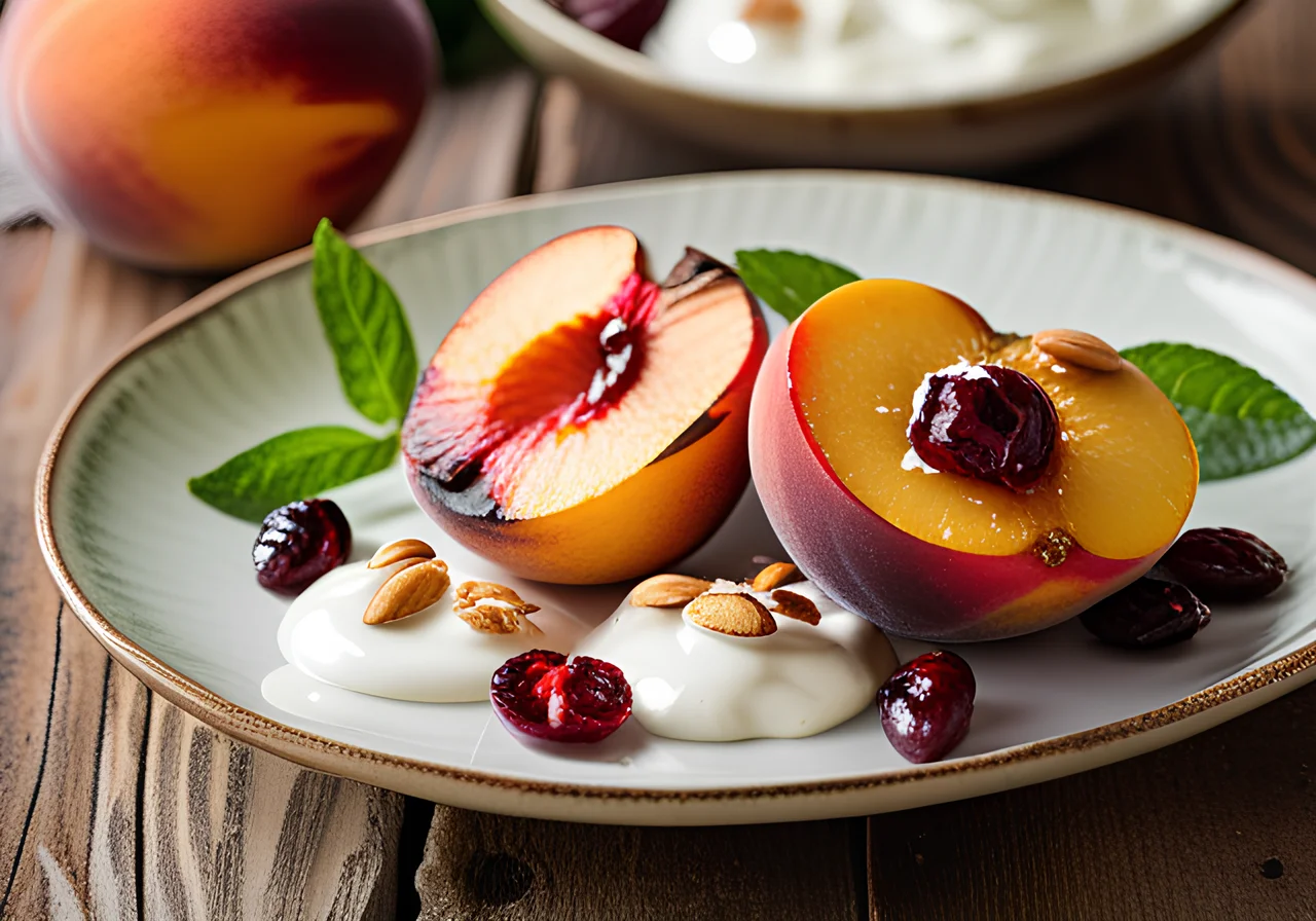 Grilled Peaches