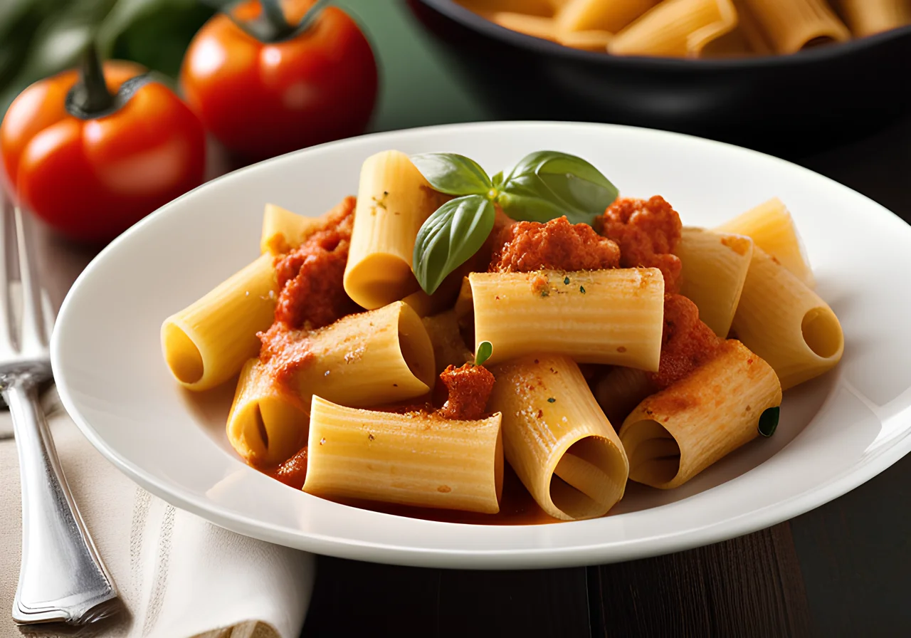 Vegetarian Rigatoni