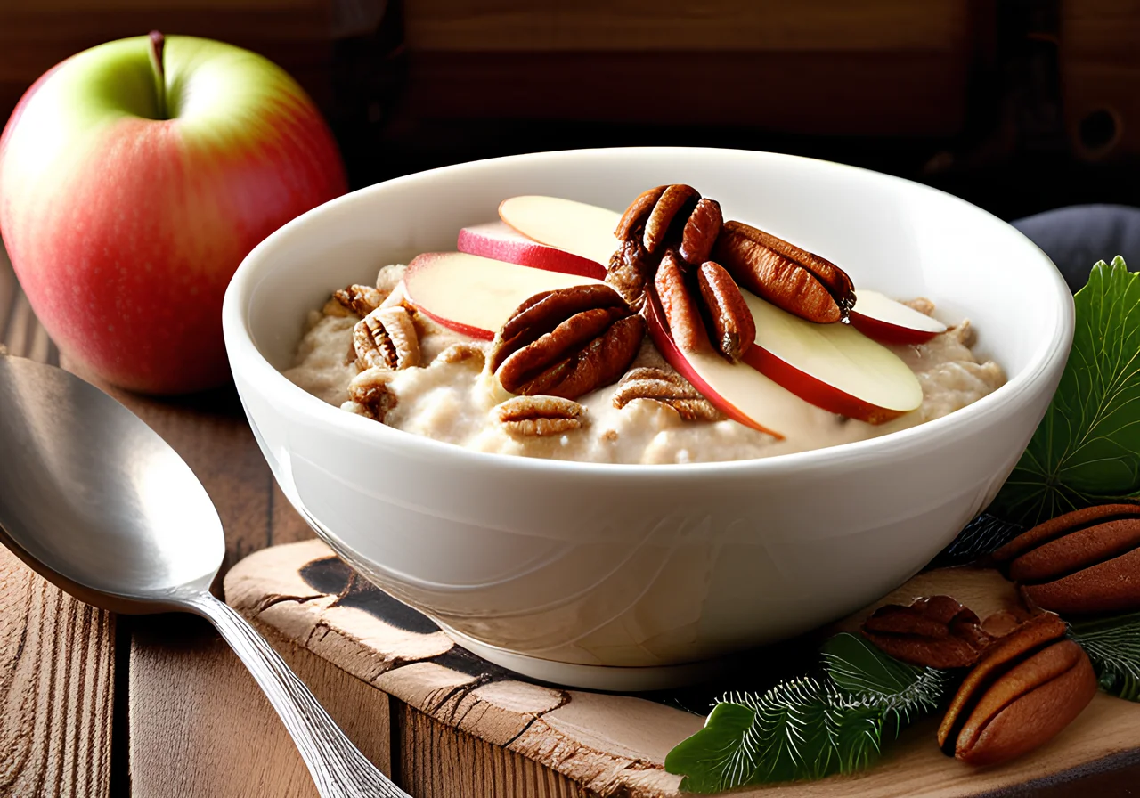 Overnight Oats with Apples