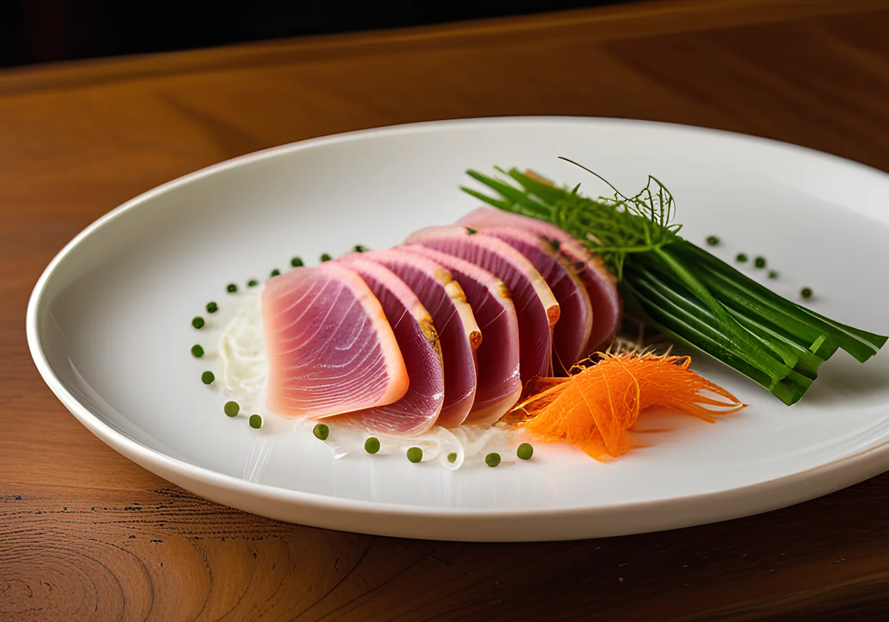 Thunfisch Sashimi