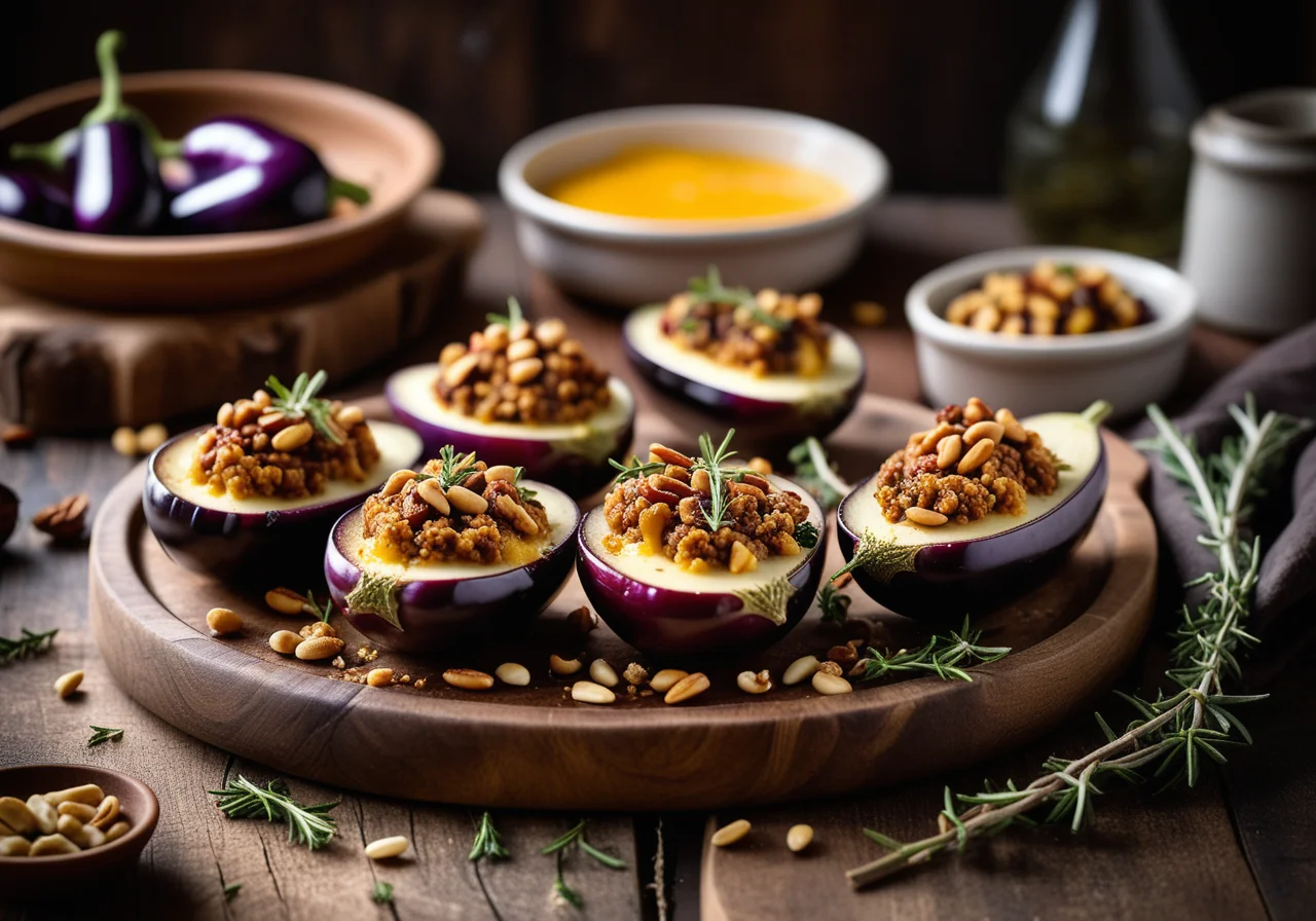 Arabian Stuffed Eggplants