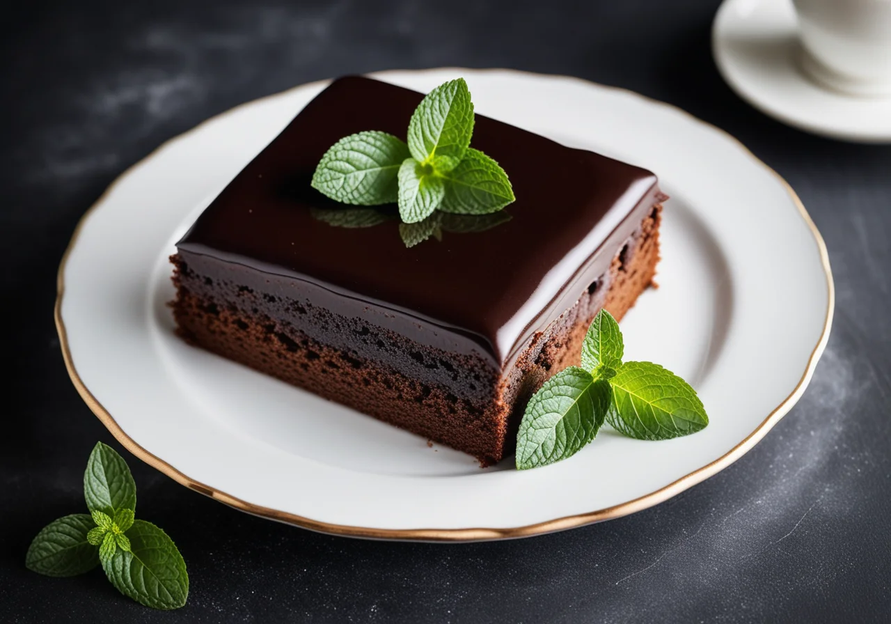 Moist Chocolate Almond Cake