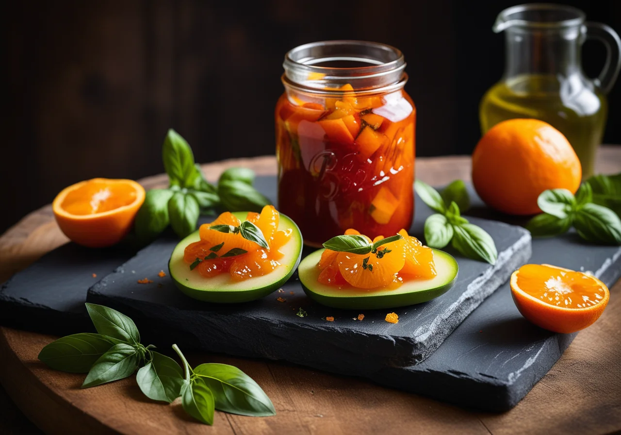 Paprika-Zucchini Confiture