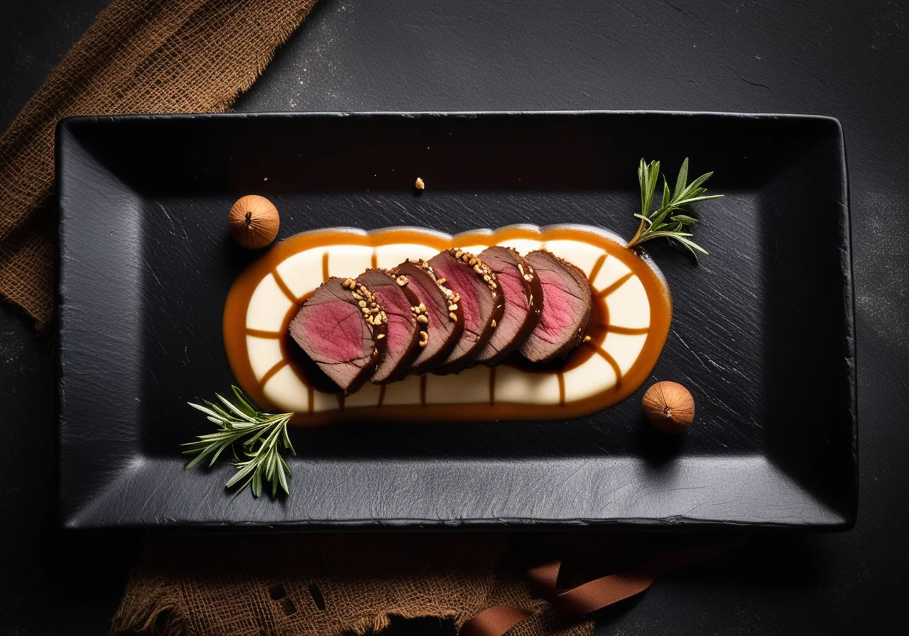 Deer with Black Salsify