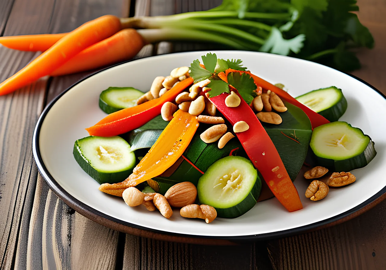 Sweet and Sour Asian Vegetables