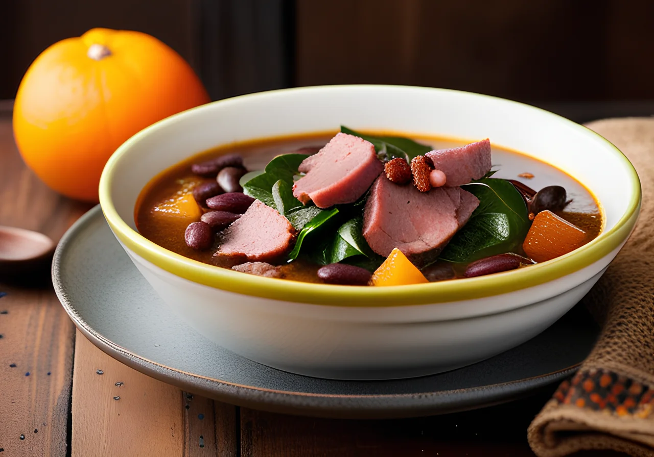 Black Bean Stew in Brazilian Style
