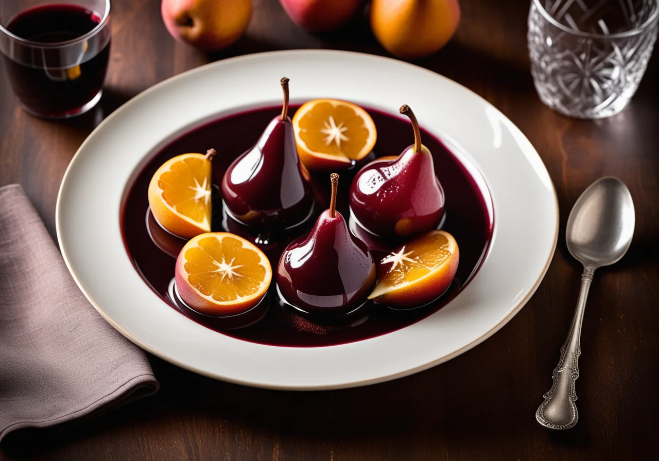 Red Wine Pear