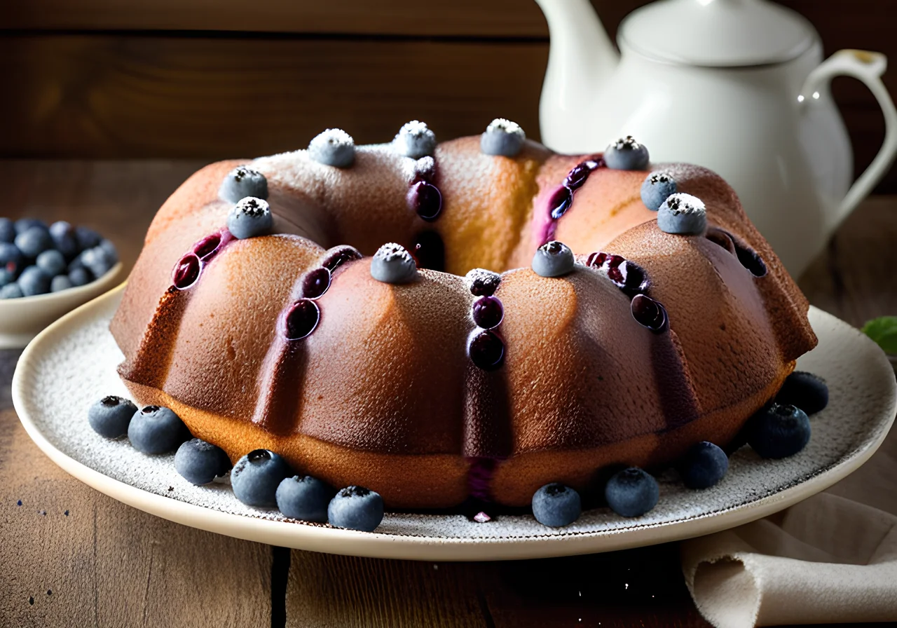 Blueberry Bundt Cake