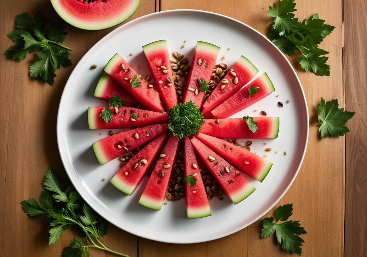 Watermelon with Pecorino