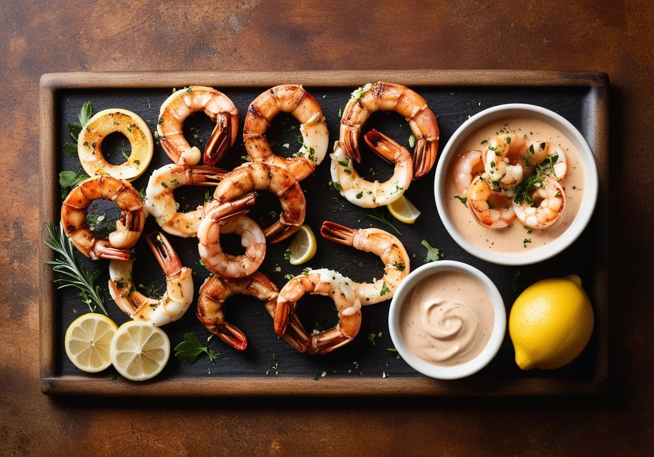 Grilled Seafood Skewers