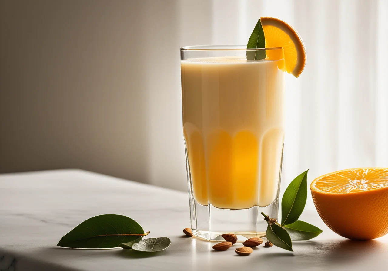 Orange Almond Milk