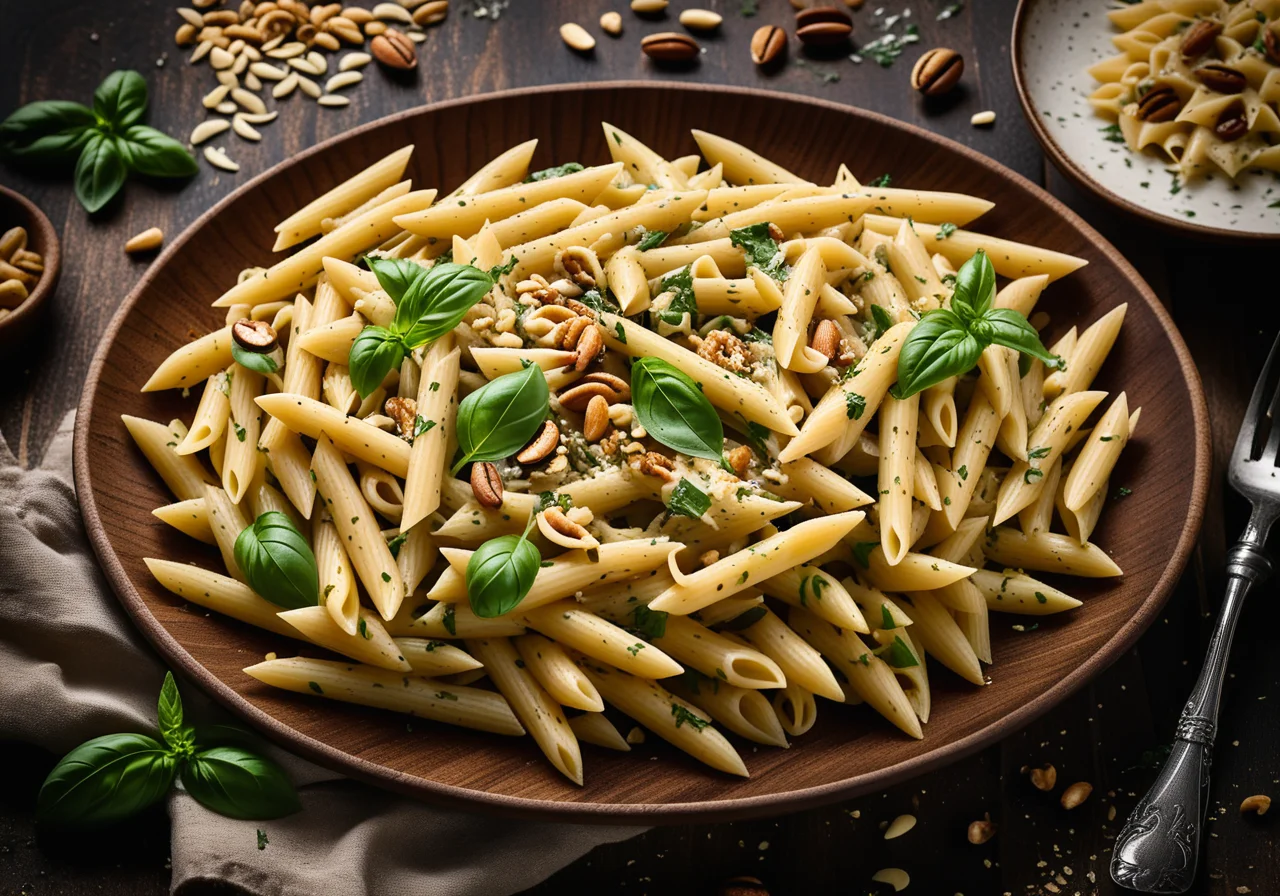 Pasta with Herb Sauce