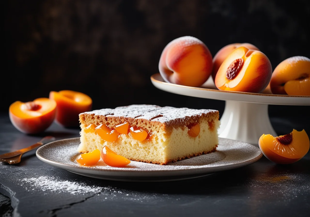 Juicy Apricot Cake