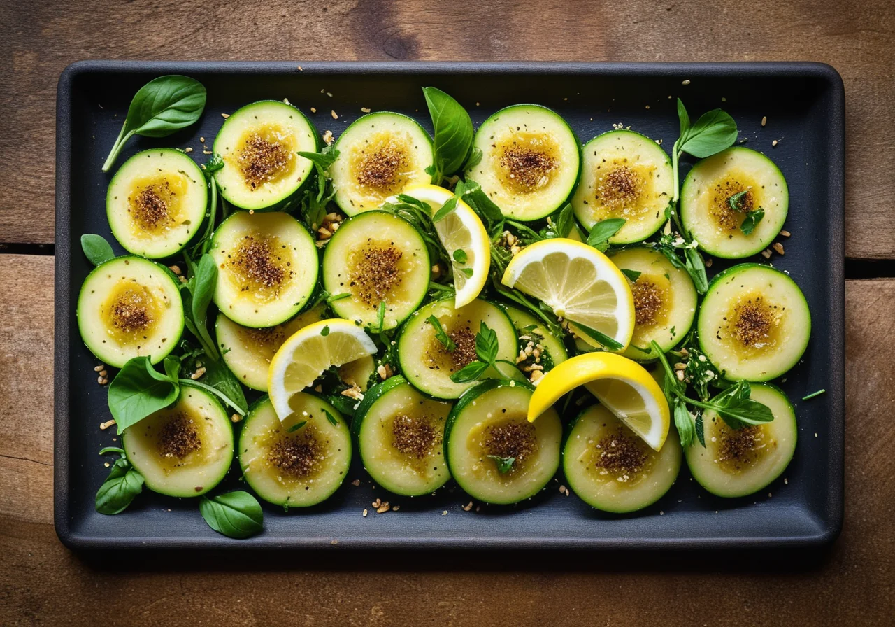 Wheat Zucchini Salad