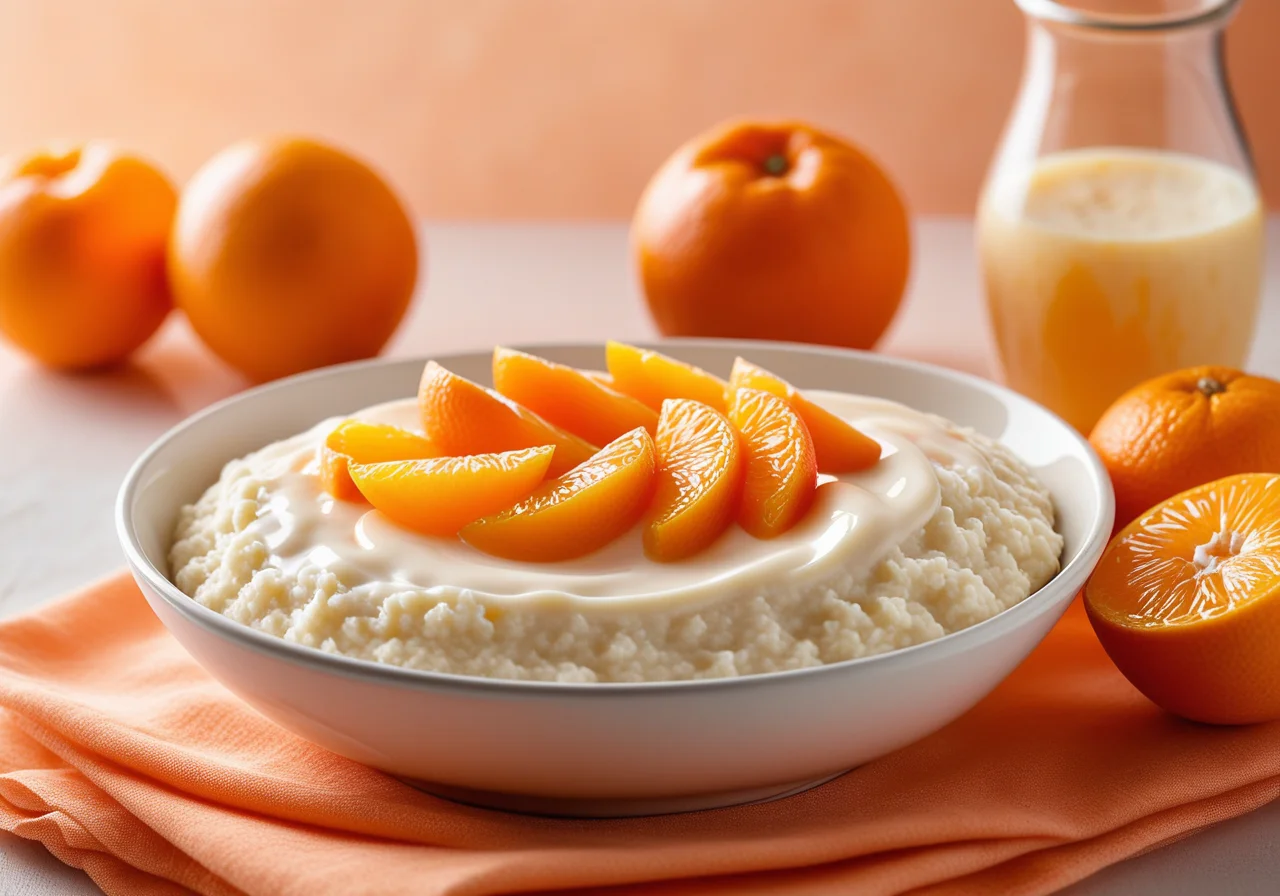 Mandarin Milk Porridge