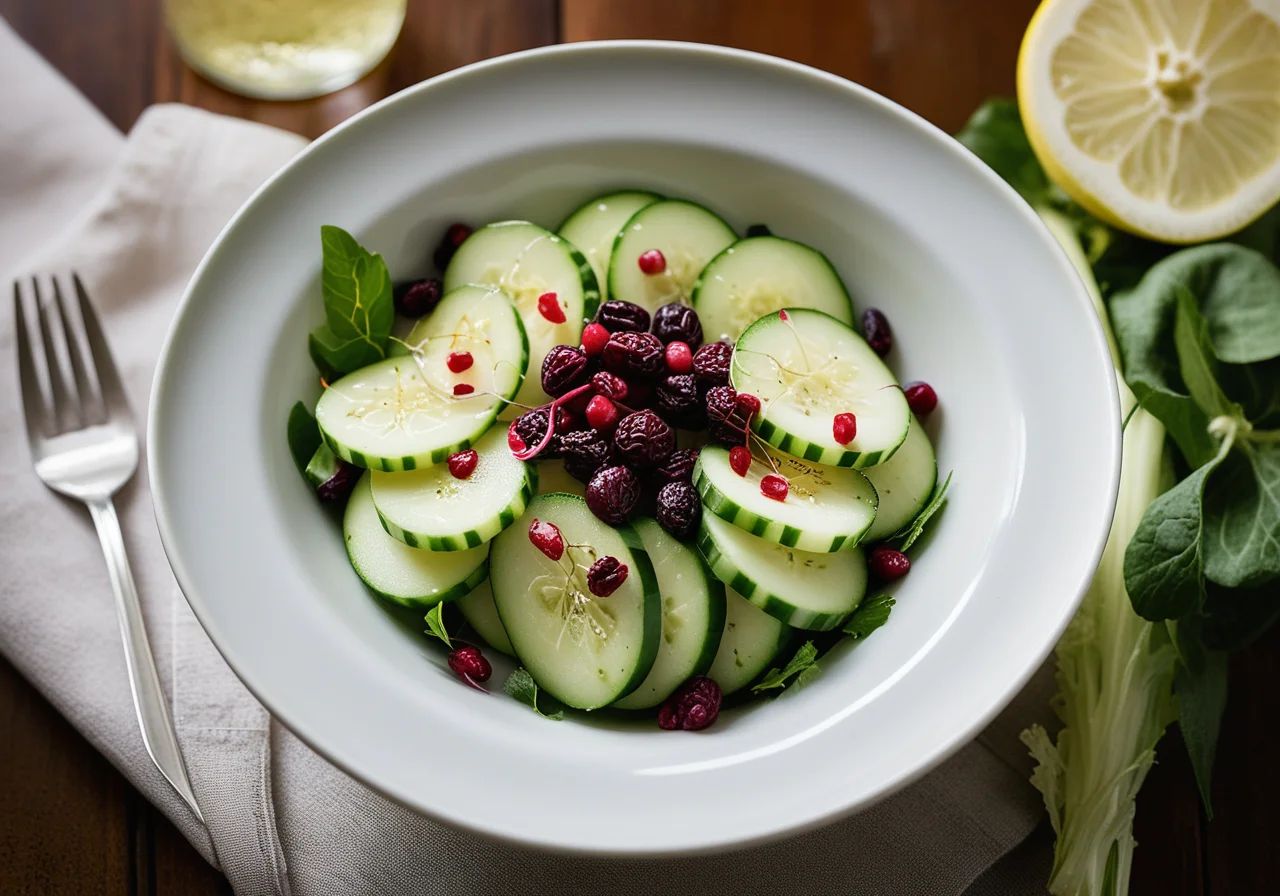 Cucumber Fish Salad