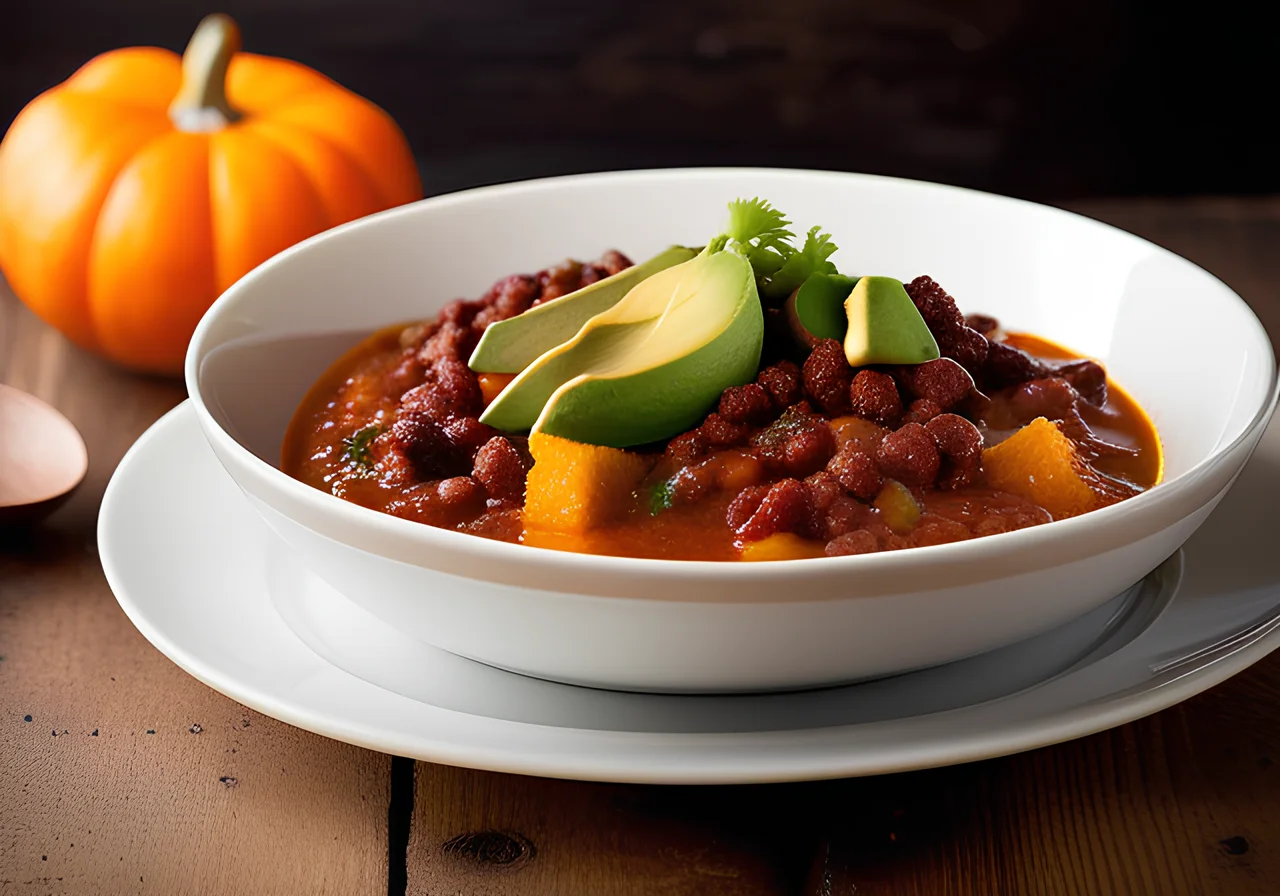 Chili sin Carne with Pumpkin