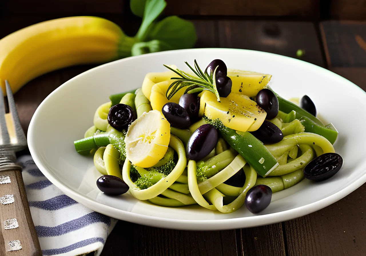 Pasta Salad with Green Vegetables