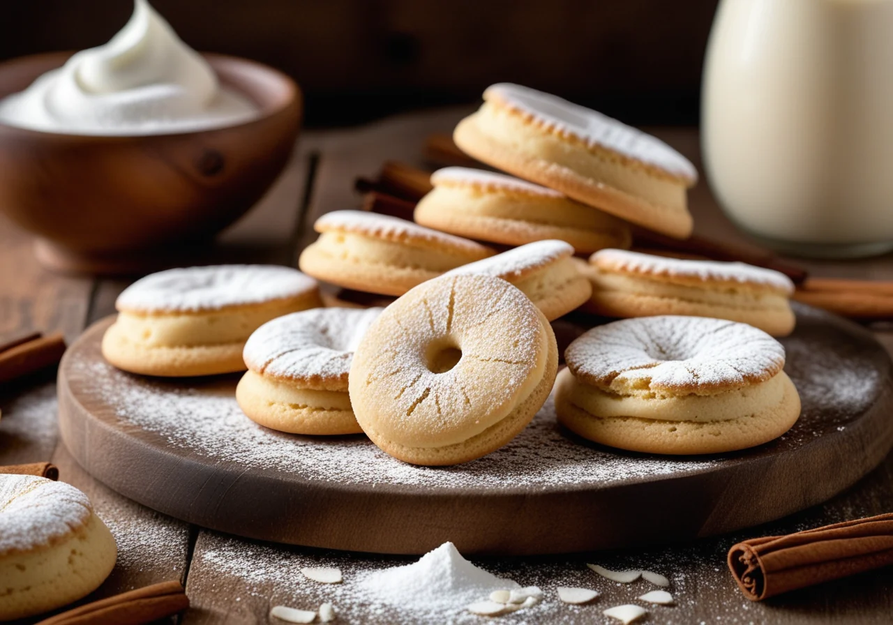 Vanilla Shortbread Cookies