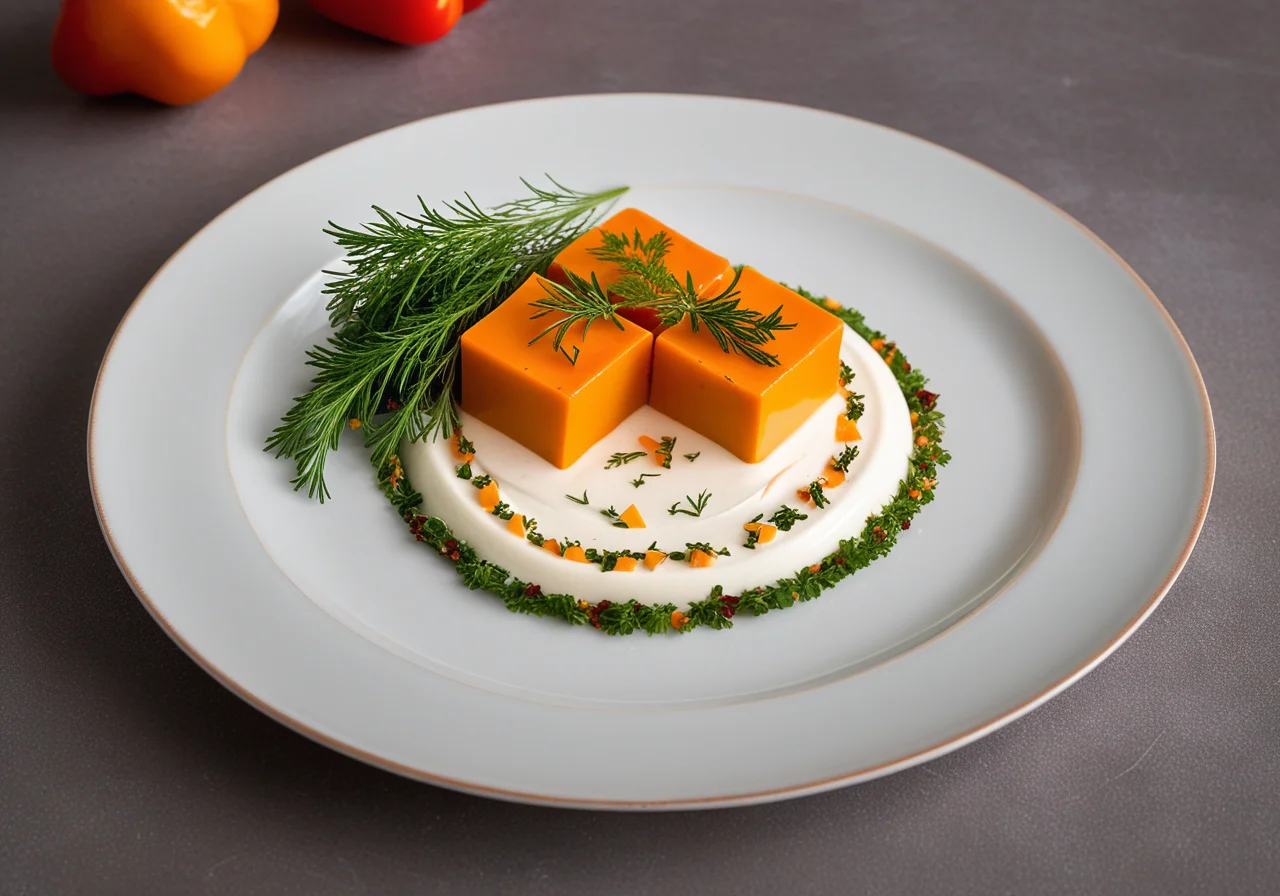 Paprika Quark Terrine