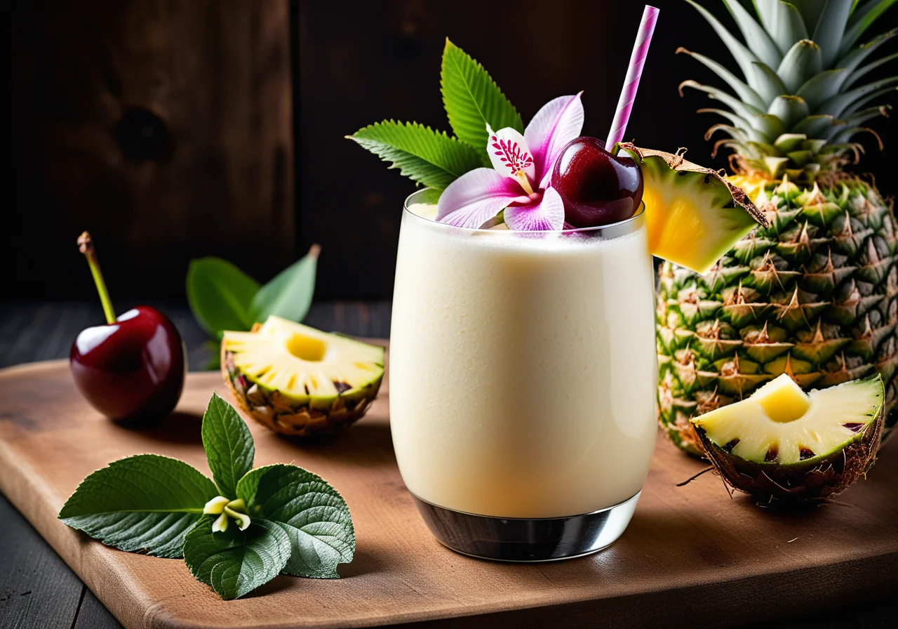 Pina Colada in the Coconut