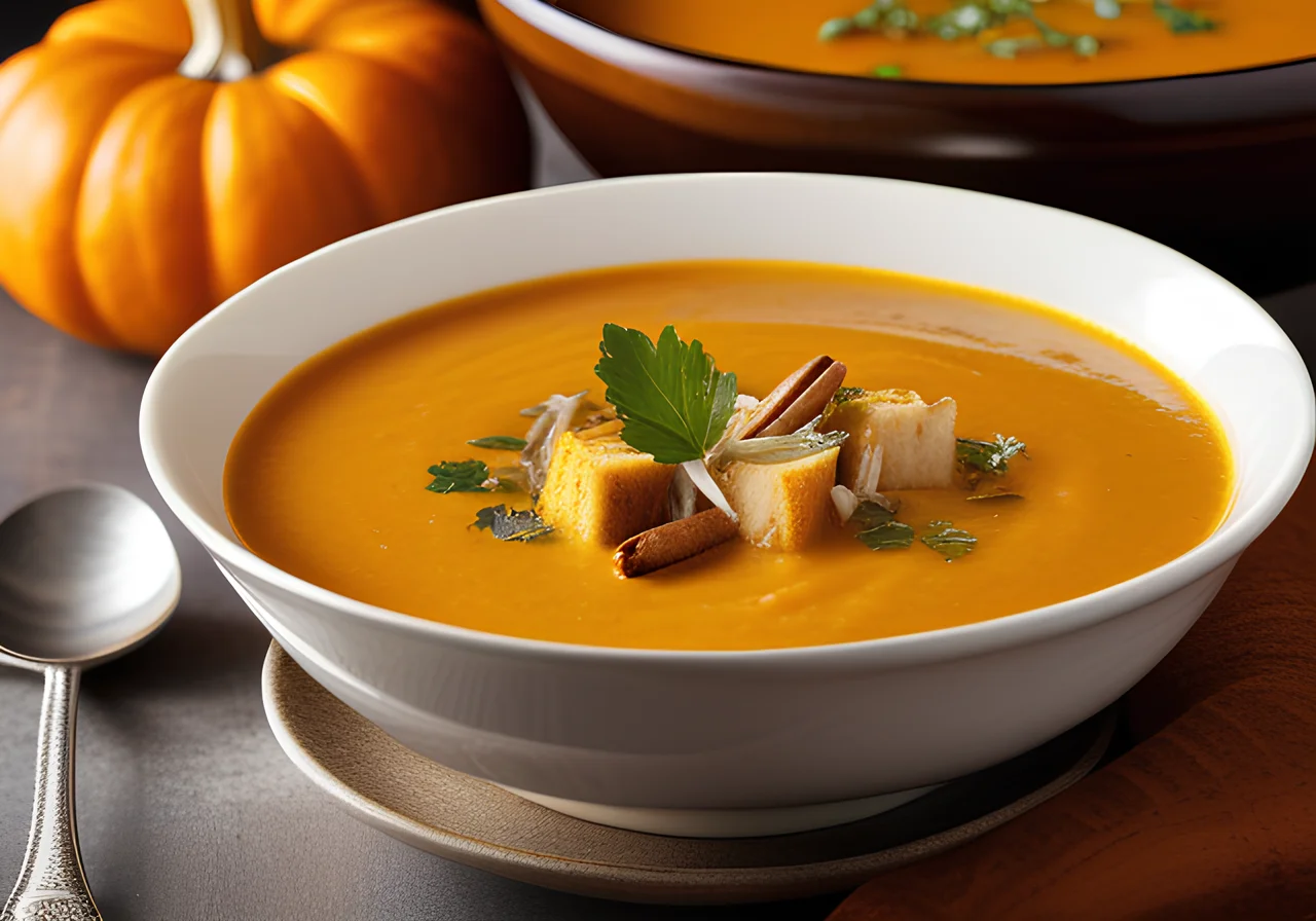 Pumpkin Ginger Soup