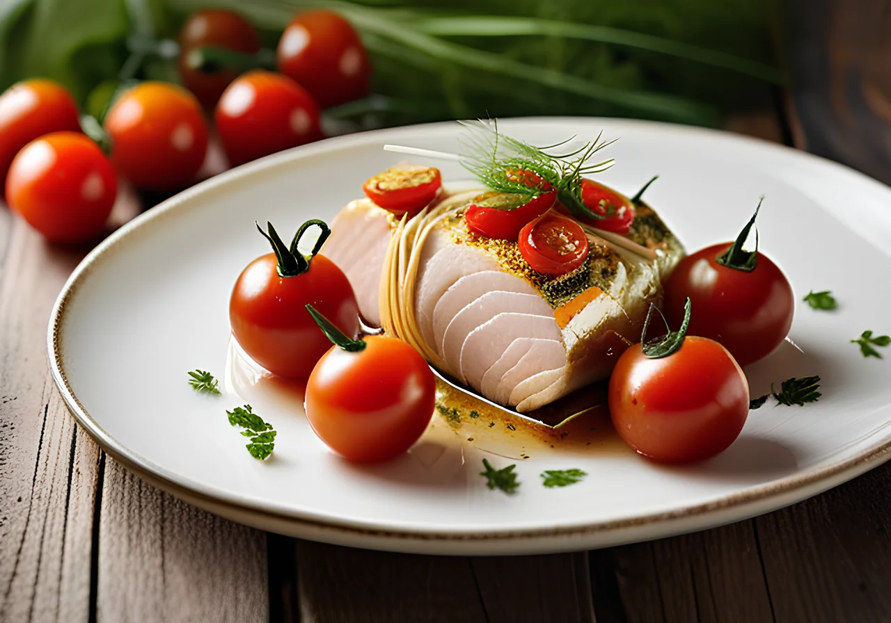 Chicken Breast Wrapped in Foil