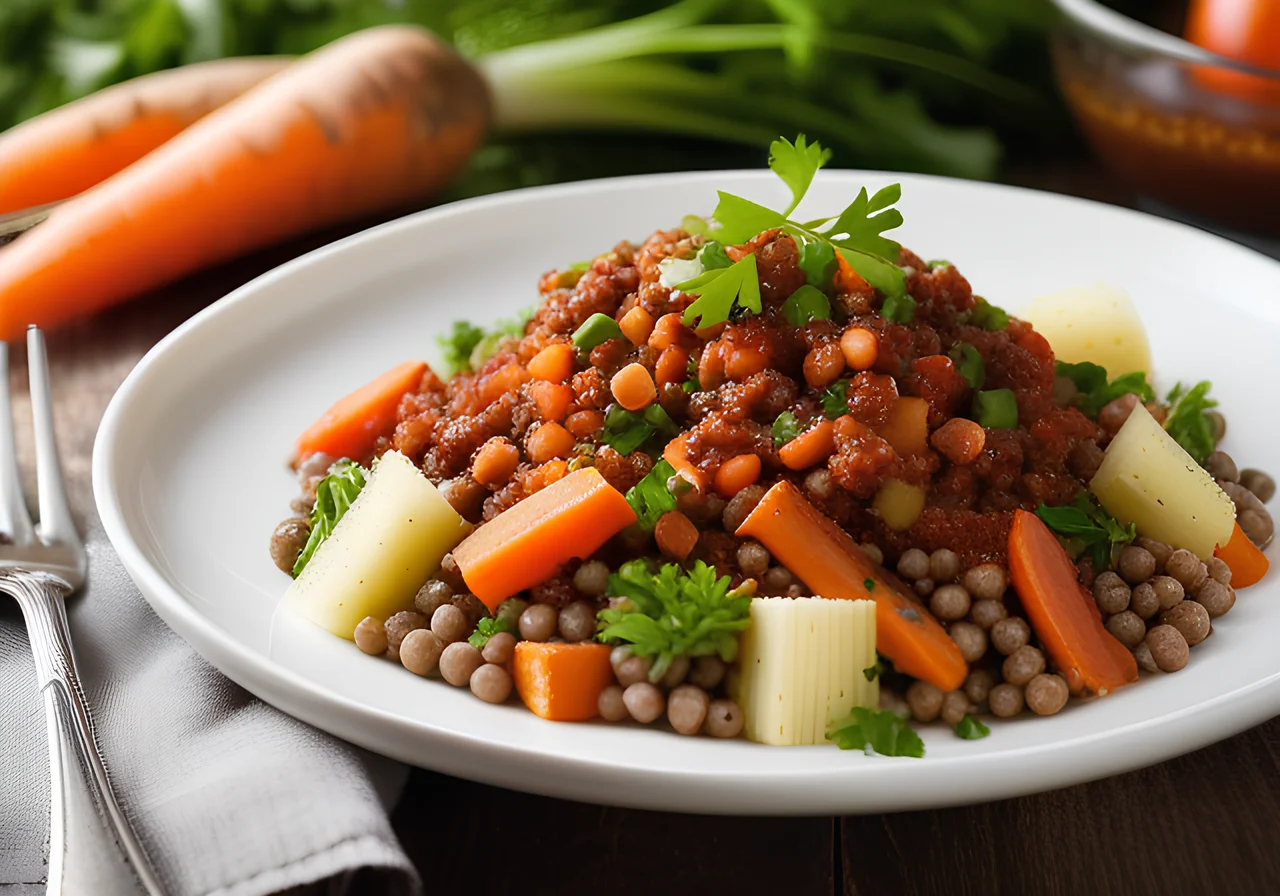 Lentil Vegetable Bolognese